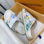 Louis Vuitton LV Unisex Honolulu Mule White Pastel Monogram Textile - Bild 6