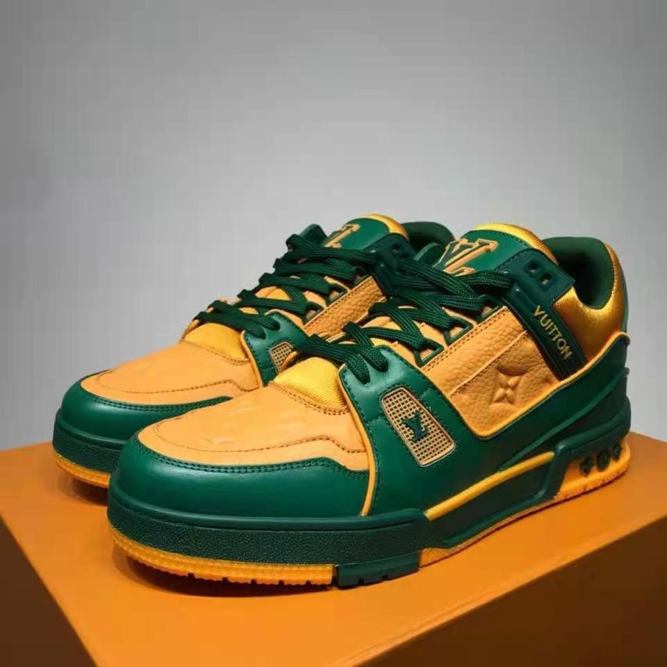 Louis Vuitton® LV Trainer Mule Green. Size 12.0 in 2023