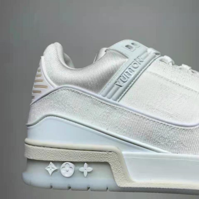 louis vuitton denim trainers