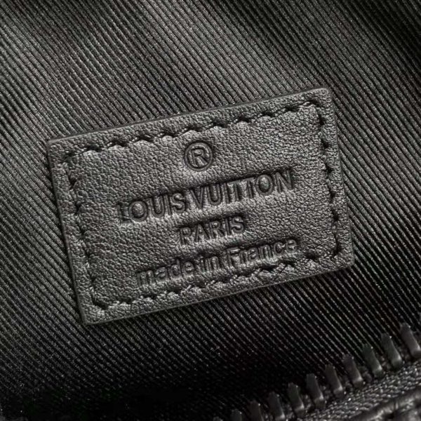 Louis Vuitton Unisex Keepall XS Black Monogram Seal Cowhide Leather (13)
