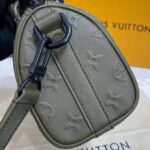 Louis Vuitton Unisex Keepall XS Khaki Monogram Seal Cowhide Leather - Bild 10