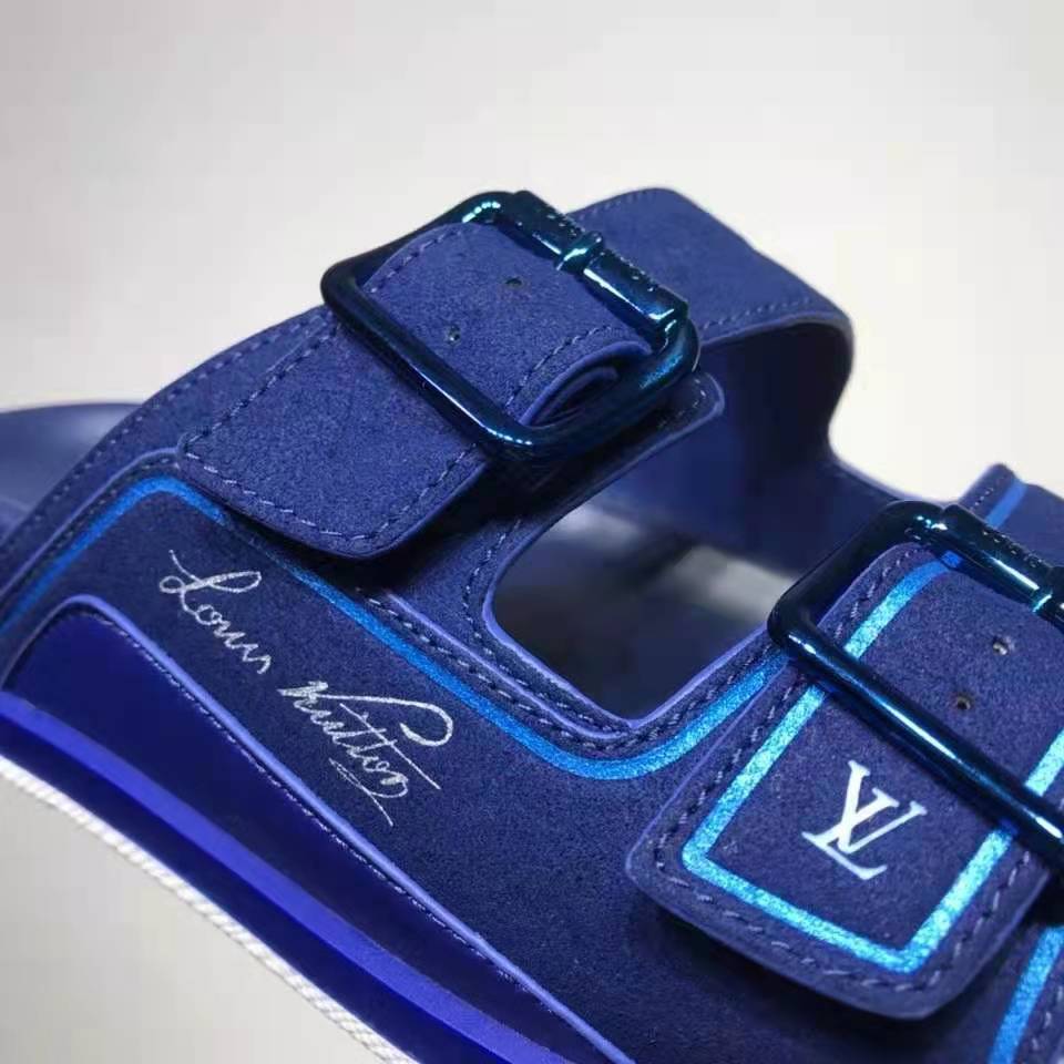 Louis Vuitton Trainer Mule Blue 男装- 1A8SL7 - CN