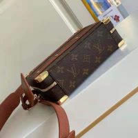 Louis Vuitton Unisex LVXNBA Handle Trunk Bag Monogram Coated Canvas