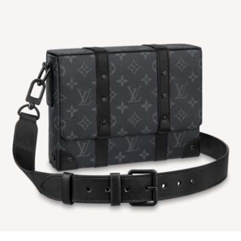 Louis Vuitton Mens Outdoor Messenger Bag Monogram Eclipse – Luxe