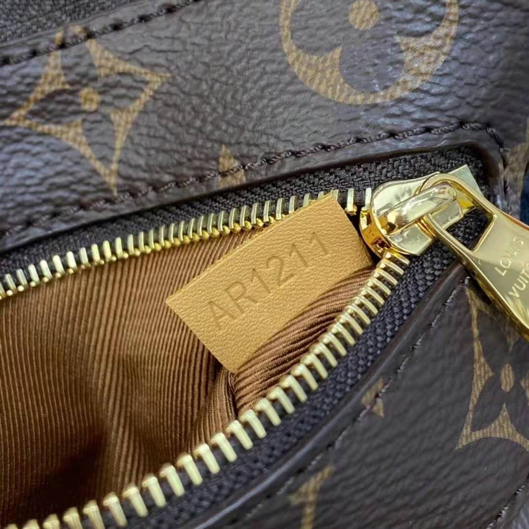 $132.55 LV Monogram Chain Crossbody Real Leather Bag For iPhone 11