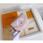 Louis Vuitton Unisex Victorine Wallet Mist Gray Monogram Coated Canvas Cowhide Leather - Image 7