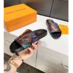 Louis Vuitton Unisex Waterfront Mule Ebene Monogram Rubber Fully Waterproof - immagine 5