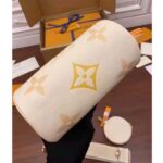 Louis Vuitton Women Papillon BB Carryall Bag Bouton Cream Saffron Embossed Grained Cowhide Leather – Bild 4