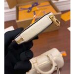 Louis Vuitton Women Papillon BB Carryall Bag Bouton Cream Saffron Embossed Grained Cowhide Leather – Bild 11