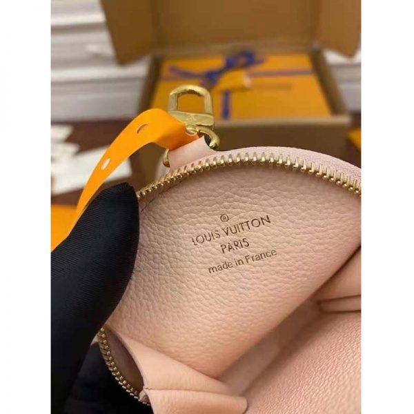Louis Vuitton Women Papillon BB Carryall Bag Bouton De Rose Pink Embossed Grained Cowhide Leather (5)