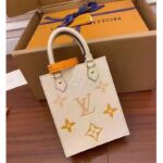 Louis Vuitton Women Petit Sac Plat Monogram Empreinte Embossed Supple Grained Cowhide Leather - Imagen 3