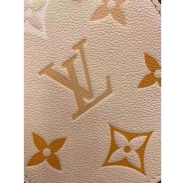 Louis Vuitton Women Petit Sac Plat Monogram Empreinte Embossed Supple Grained Cowhide Leather (9)