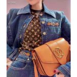 Louis Vuitton Women Retro Organic Cotton Denim Jacket Regular Fit - Bild 2