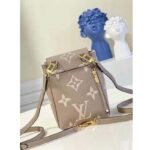 Louis Vuitton Women Tiny Backpack Mist Gray Monogram Coated Canvas Cowhide-Leather - immagine 3