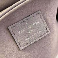 Louis Vuitton Women Tiny Backpack Mist Gray Monogram Coated Canvas Cowhide-Leather