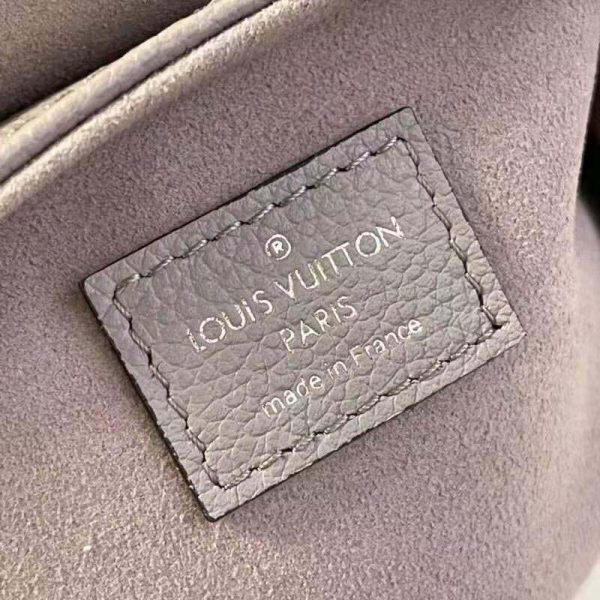 Louis Vuitton Women Tiny Backpack Mist Gray Monogram Coated Canvas Cowhide-Leather (9)