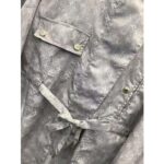 Louis Vuitton Women Washed Silk Monogram Long-Sleeved Dress Silver Regular Fit – Bild 5