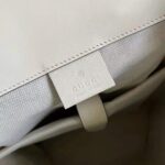 Gucci GG Unisex GG Embossed Backpack White GG Embossed Leather - Image 10