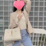 Gucci GG Unisex Jackie 1961 Medium Tote Bag White Leather Gold Toned Hardware – Bild 9