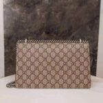 Gucci GG Women Dionysus GG Small Shoulder Bag Beige Ebony GG Supreme Canvas - Image 5