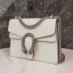 Gucci GG Women Dionysus Leather Mini Bag Beige Metal-Free Tanned Leather – Image 5