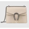 Gucci GG Women Dionysus Leather Mini Bag Beige Metal-Free Tanned Leather