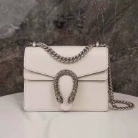 Gucci GG Women Dionysus Leather Mini Bag Beige Metal-Free Tanned Leather