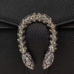 Gucci GG Women Dionysus Leather Mini Bag Black Metal-Free Tanned Leather - Bild 7