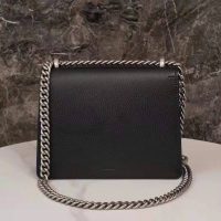 Gucci GG Women Dionysus Leather Mini Bag Black Metal-Free Tanned Leather