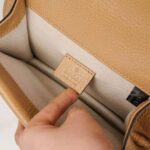 Gucci GG Women Dionysus Mini Bag Brown Leather Black Crystals – Image 10