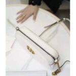 Gucci GG Women GG Marmont Small Matelassé Shoulder Bag White Double G – Image 9