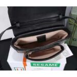 Gucci GG Women Padlock Mini Bag Beige and Ebony GG Supreme Canvas with Black Leather – Bild 5