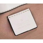 Gucci GG Women Padlock Mini Bag GG Supreme Canvas with White Leather - Imagen 8