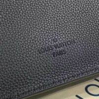 Louis Vuitton LV Unisex Aerogram Slingbag Black Grained Calf Leather