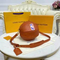 Louis Vuitton LV Unisex Ball in Basket LV x NBA Season 2 Brown Ball Grain Leather