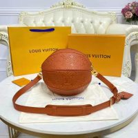 Louis Vuitton LV Unisex Ball in Basket LV x NBA Season 2 Brown Ball Grain Leather