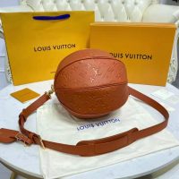 Louis Vuitton LV Unisex Ball in Basket LV x NBA Season 2 Brown Ball Grain Leather