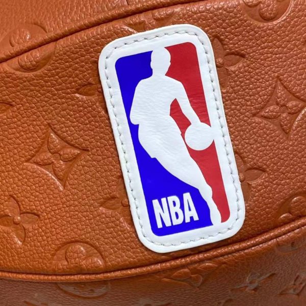 Louis Vuitton LV Unisex Ball in Basket LV x NBA Season 2 Brown Ball Grain Leather (15)
