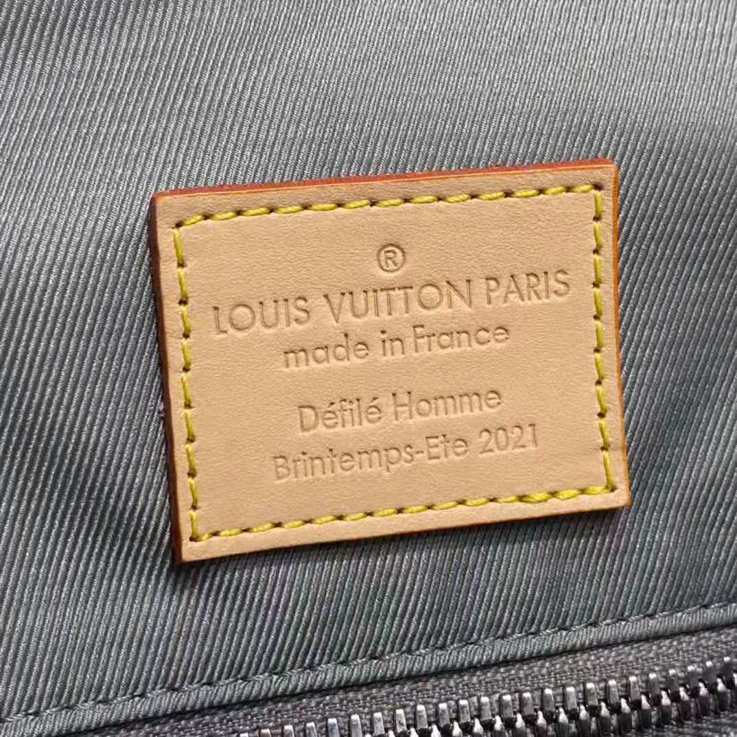 Louis Vuitton Christopher Backpack Monogram Mirror Coated Canvas
