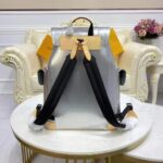 Louis Vuitton LV Unisex Christopher PM Backpack Monogram Mirror Coated Canvas Natural Cowhide - immagine 8