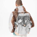 Louis Vuitton LV Unisex Christopher PM Backpack Monogram Mirror Coated Canvas Natural Cowhide - immagine 16