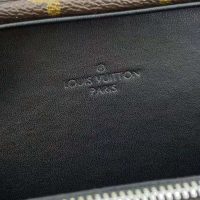 Louis Vuitton LV Unisex Clutch Box Brown Monogram Eclipse Coated Canvas Cowhide Leather