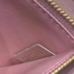 Louis Vuitton LV Unisex Croisette Chain Wallet Rose Ballerine Pink Damier Azur Coated Canvas - Imagen 24