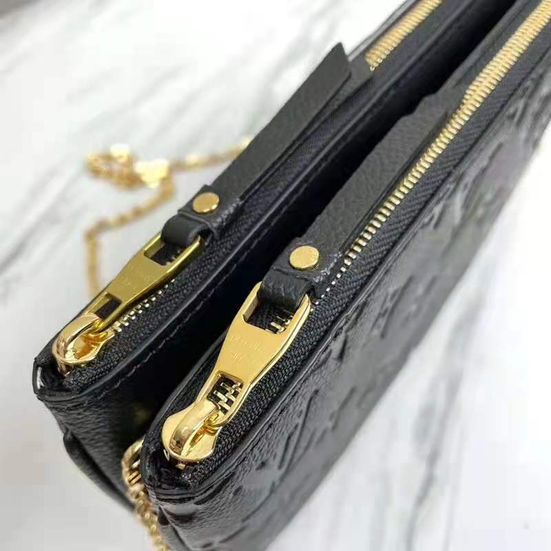 LV Pochette Félicie Designer Shoulder N63032  Lv pochette, Zip around  wallet, Cowhide leather