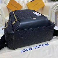 Louis Vuitton LV Unisex LVXNBA Basketball Backpack Black Ball Grain Leather