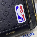 Louis Vuitton LV Unisex LVXNBA Basketball Backpack Black Ball Grain Leather - immagine 10