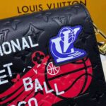 Louis Vuitton LV Unisex LVXNBA Studio Messenger Bag Black Cowhide Leather - Bild 11