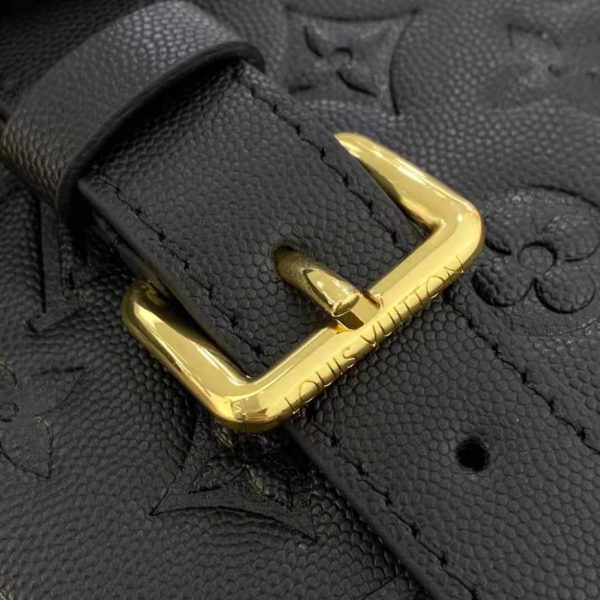 Louis Vuitton LV Unisex LVXNBA Studio Messenger Bag Black Cowhide Leather (17)