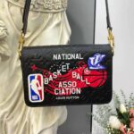 Louis Vuitton LV Unisex LVXNBA Studio Messenger Bag Black Cowhide Leather - Bild 2