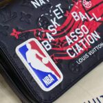 Louis Vuitton LV Unisex LVXNBA Studio Messenger Bag Black Cowhide Leather - Bild 10